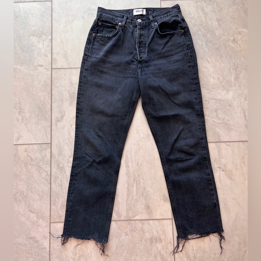 Agolde Riley Crop Jeans